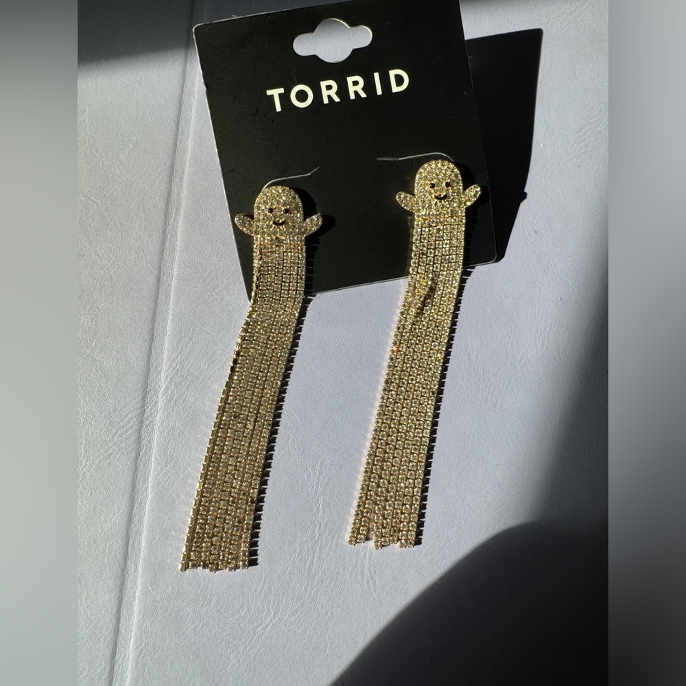 NWT Torrid ghost earrings